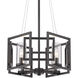 Marco 4 Light 16 inch Matte Black Pendant Ceiling Light